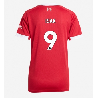 Billige Fotballdrakt Liverpool Alexander Isak #9 Replika Hjemmedrakt Dame 2025-26 Kortermet